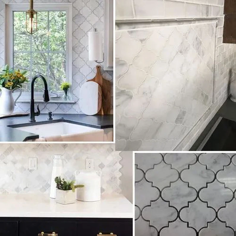 white marble arabesque tile white marble arabesque tile